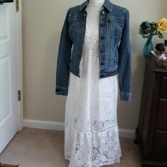 Angashion Dresses & Skirts - Angashion White Lace Sundress